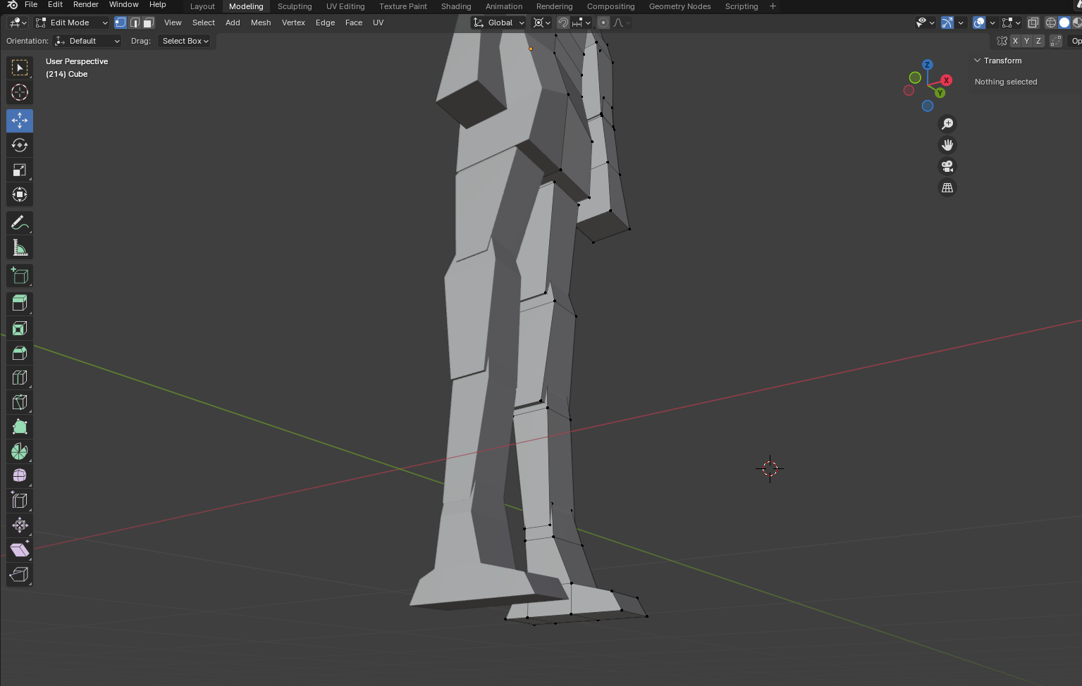 Two Part Leg Sprite PolyCharacter